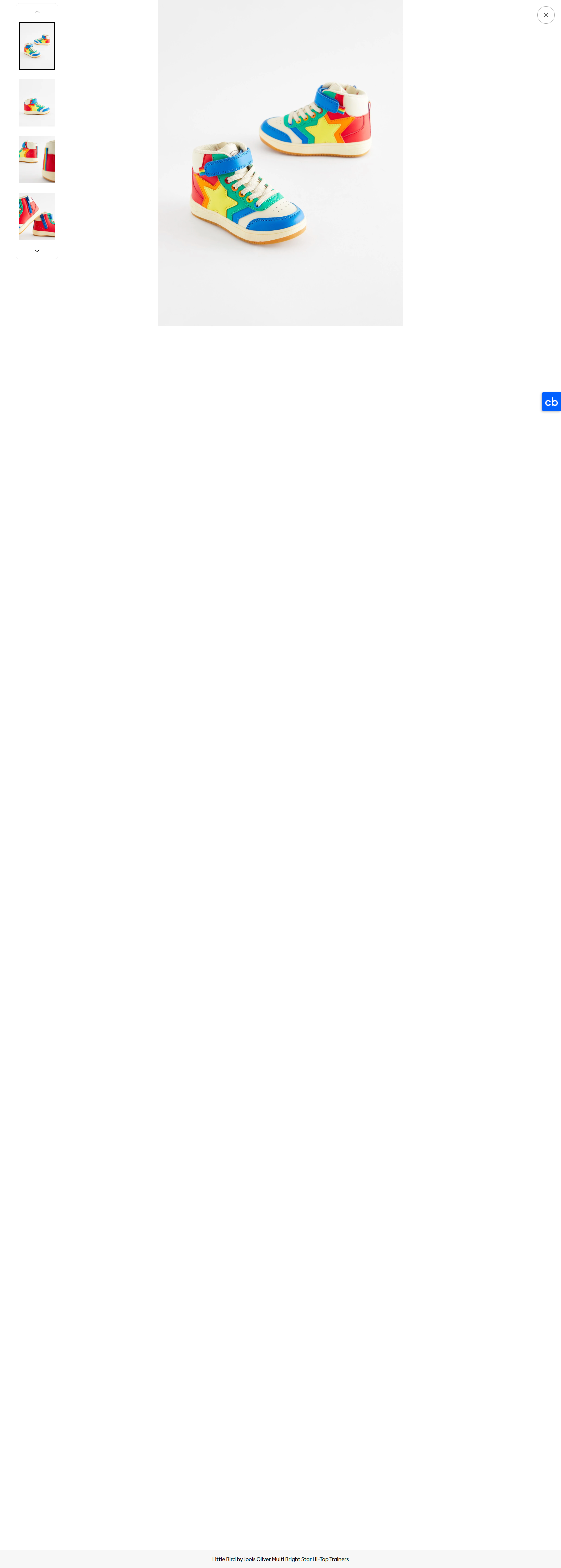 Kids Multi-Color High-Top Sneakers